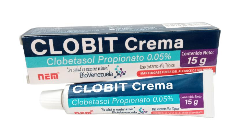CLOBIT PROPIONATO DE CLOBETASOL 0.05% CREMA 15GR BIOVENEZUELA