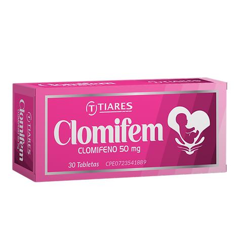 CLOMIFEM CLOMIFENO 50 MG X 30 TAB TIARES