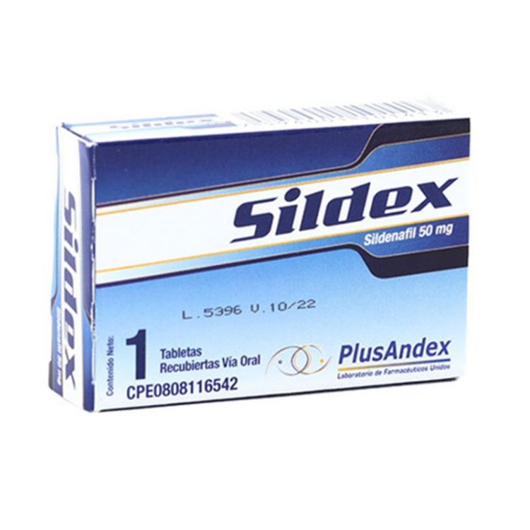 SILDEX SILDENAFIL 50 MG X 1 TAB PLUSANDEX