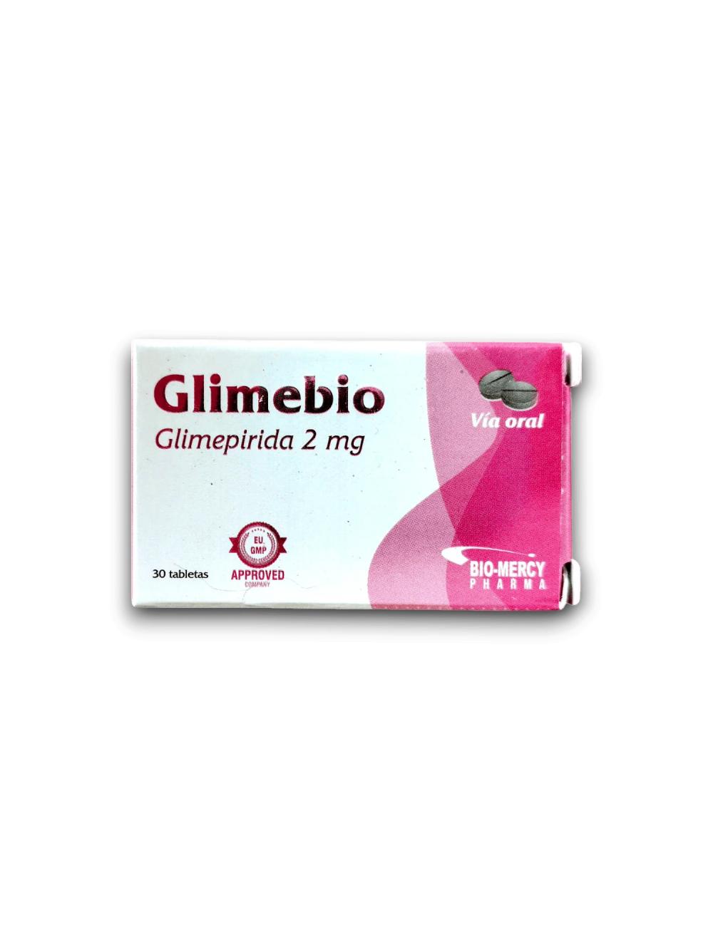 GLIMEBIO GLIMEPIRIDA 2MG X 30 TAB BIOMERCY