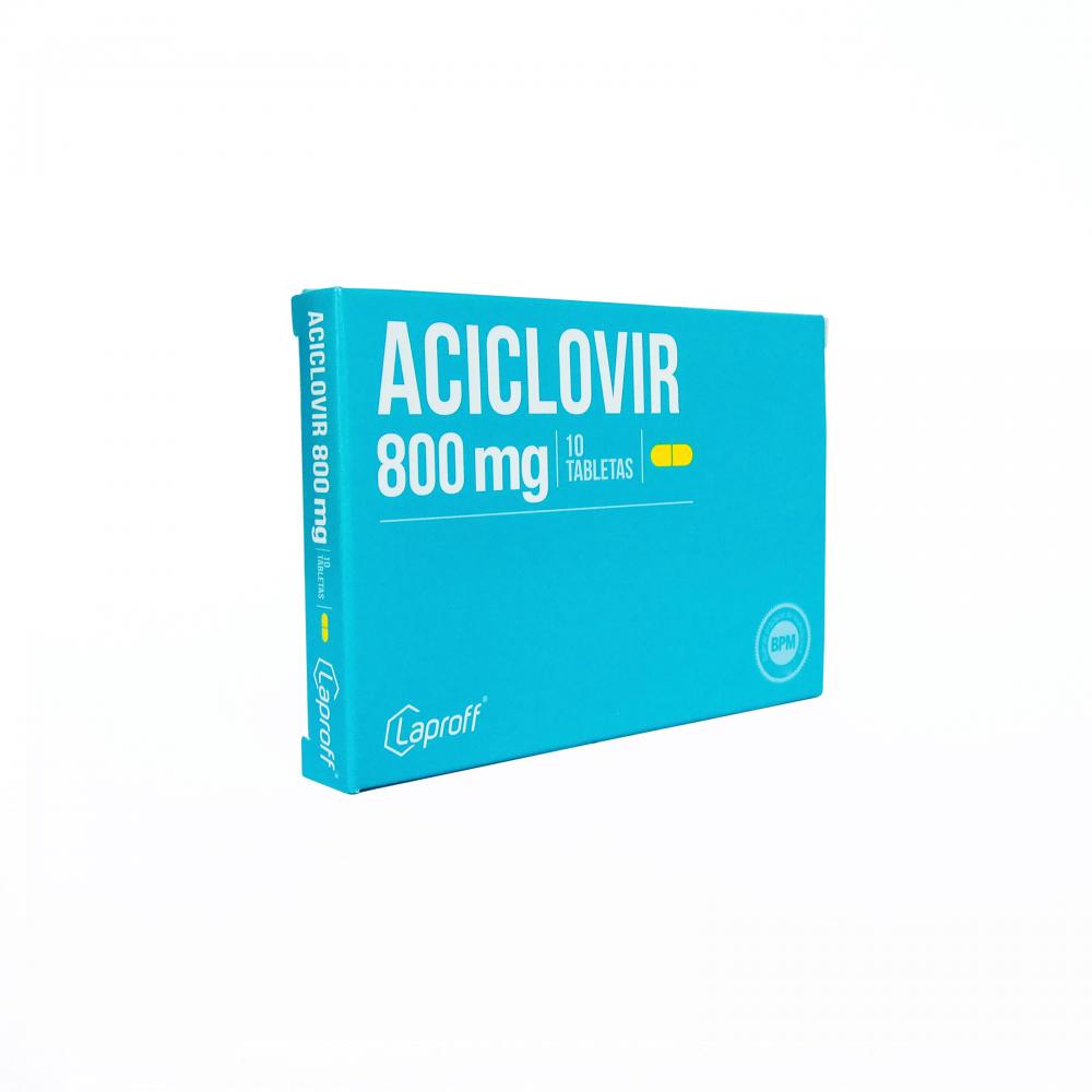 ACICLOVIR 800MG X 10 TAB LAPROFF