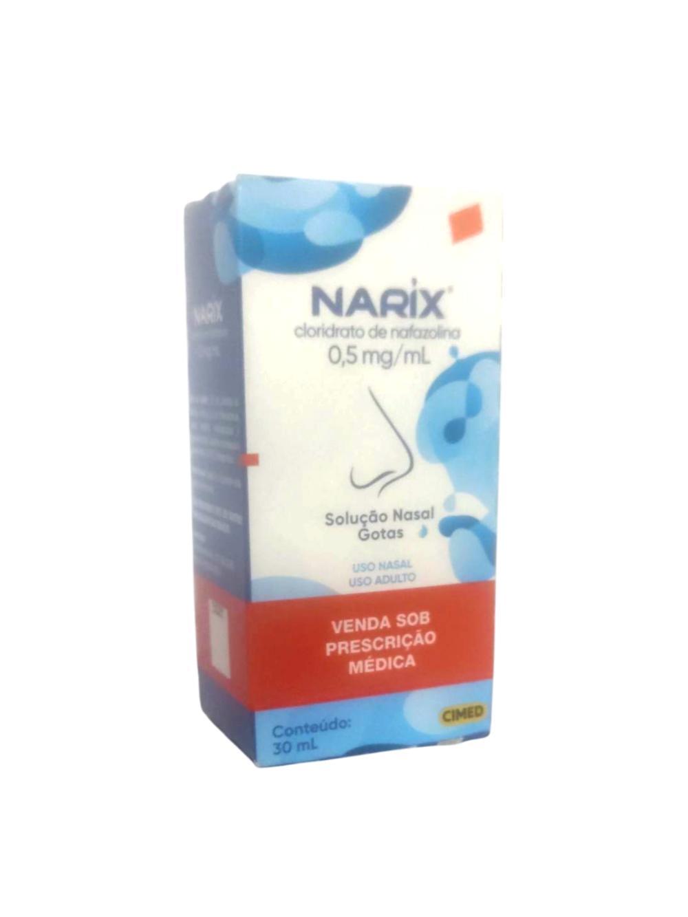 NARIX NAFAZOLINA 0.5 MG/ML 30 ML SOL NASAL ADULTO CIMED