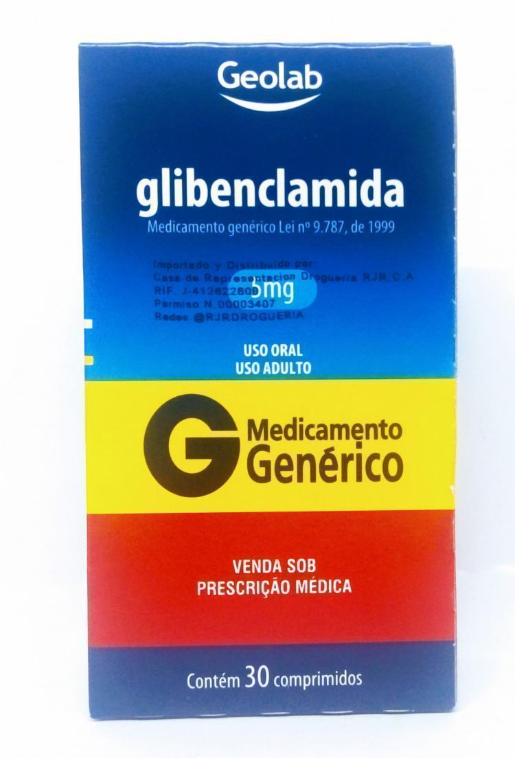 GLIBENCLAMIDA 5MG X 30 TAB GEOLAB