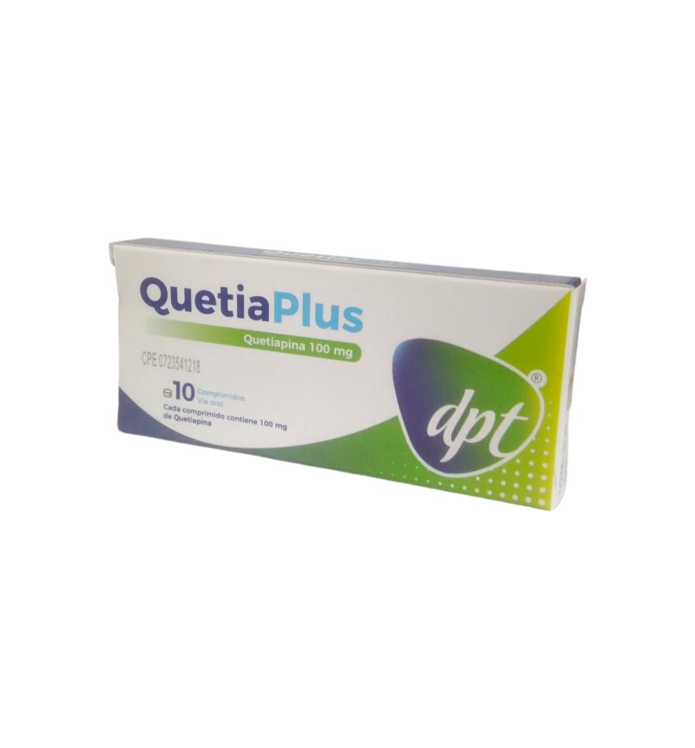 QUETIAPLUS (QUETIAPINA) 100 MG X 10 COMP DPT