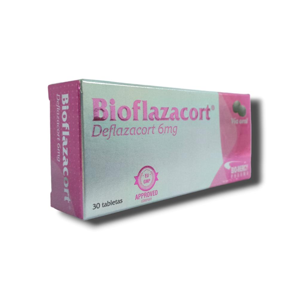 BIOFLAZACORT DEFLAZACORT 6 MG X 30 TAB BIOMERCY