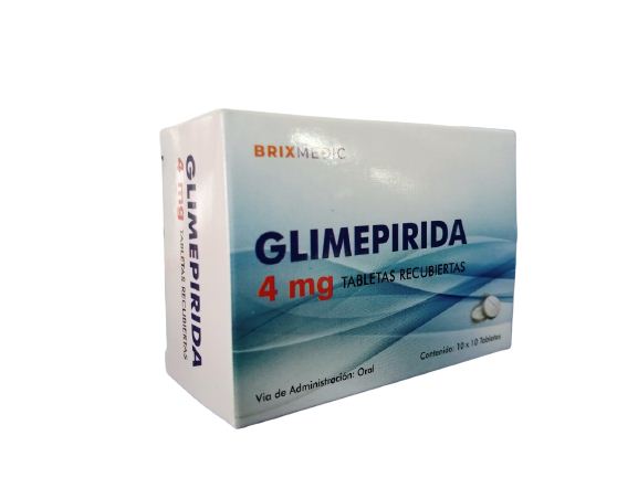 GLIMEPIRIDE 4MG 10 BLIST 100 TAB BRIX MEDIC 
