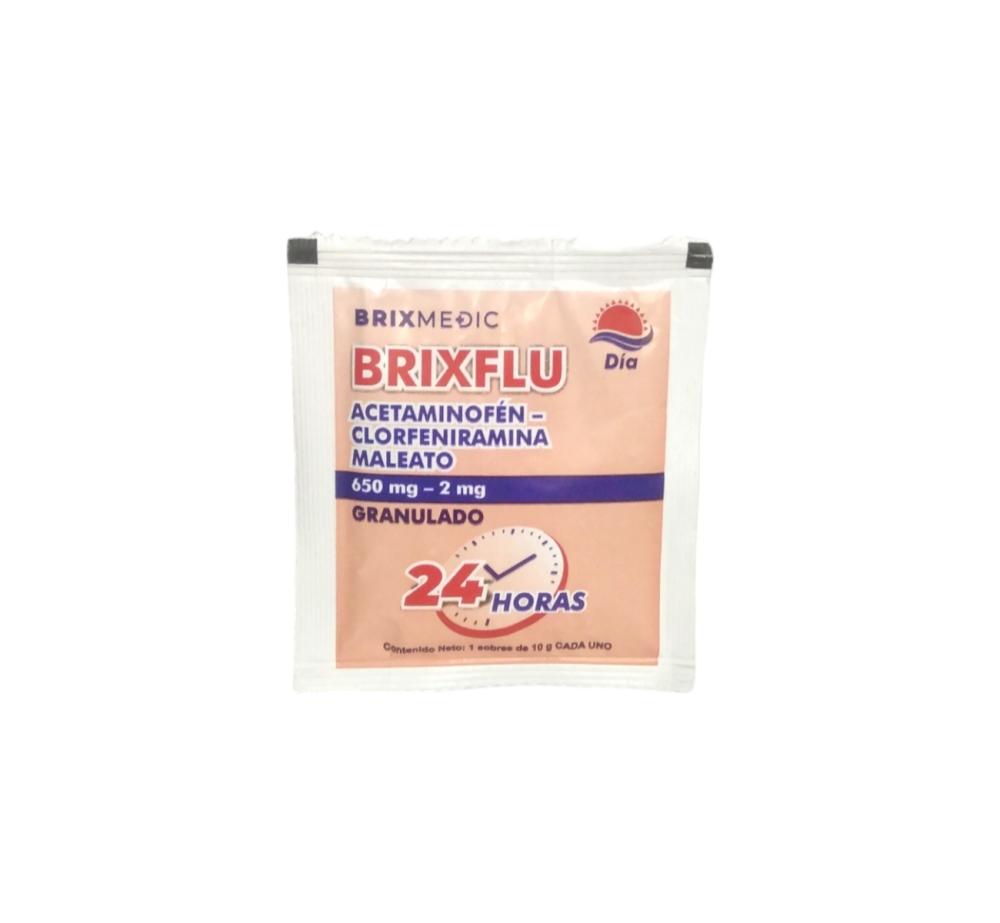 BRIXFLU DIA/NOCHE ACETAM+CLORFENI+CAFEINA 10 GR X 40 SOBRES BRIX MEDIC